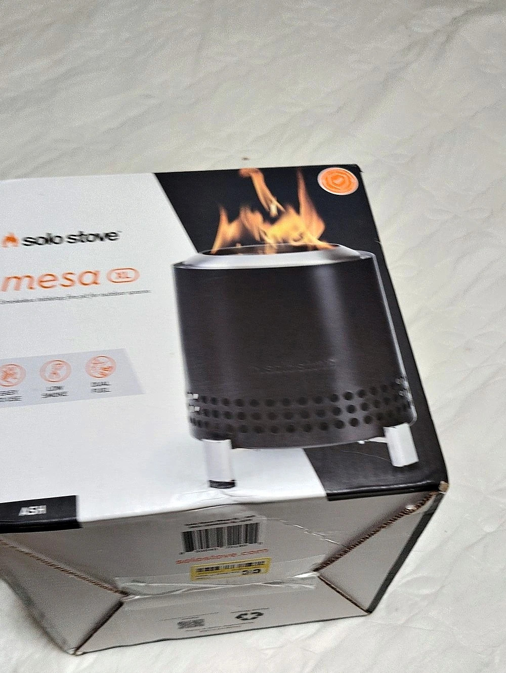 Solo Stove Mesa XL Tabletop Fire Pit in Black NWT